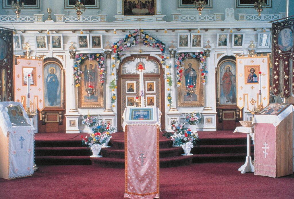 Russian Orthodox Church Interior