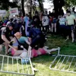 Violence Erupts in Seattle: Eight Arrested Amidst Pro-Transgender and Christian Protester Clash